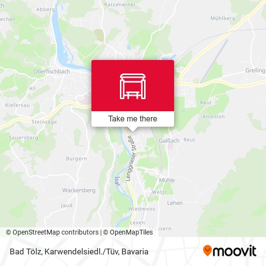 Bad Tölz, Karwendelsiedl./Tüv map