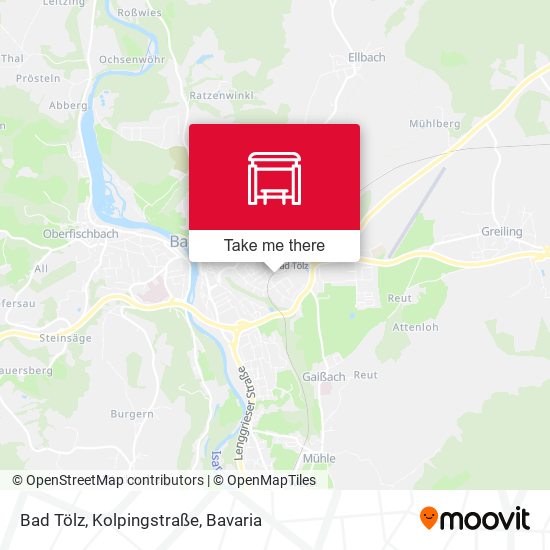 Bad Tölz, Kolpingstraße map