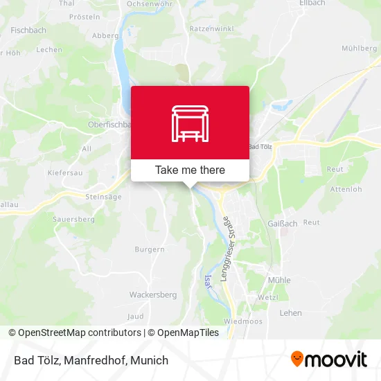Карта Bad Tölz, Manfredhof