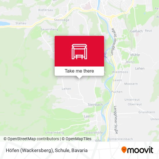 Höfen (Wackersberg), Schule map