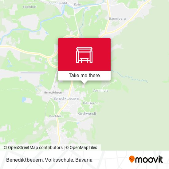 Benediktbeuern, Volksschule map