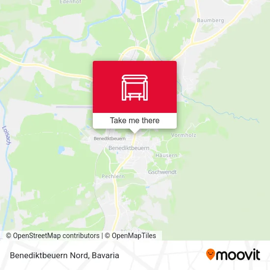 Карта Benediktbeuern Nord