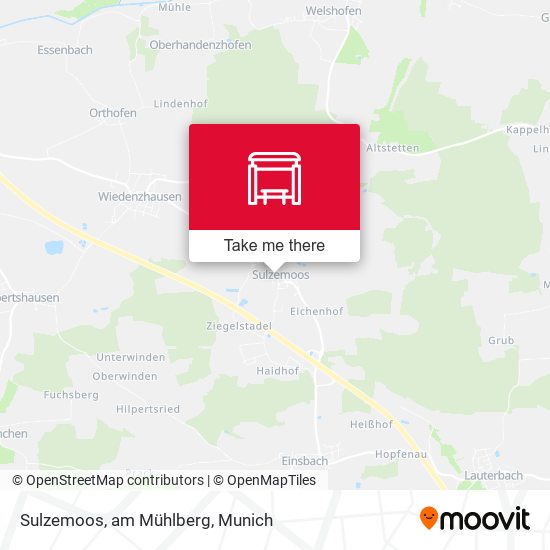 Sulzemoos, am Mühlberg map