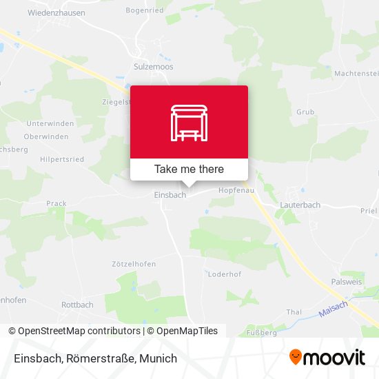 Einsbach, Römerstraße map
