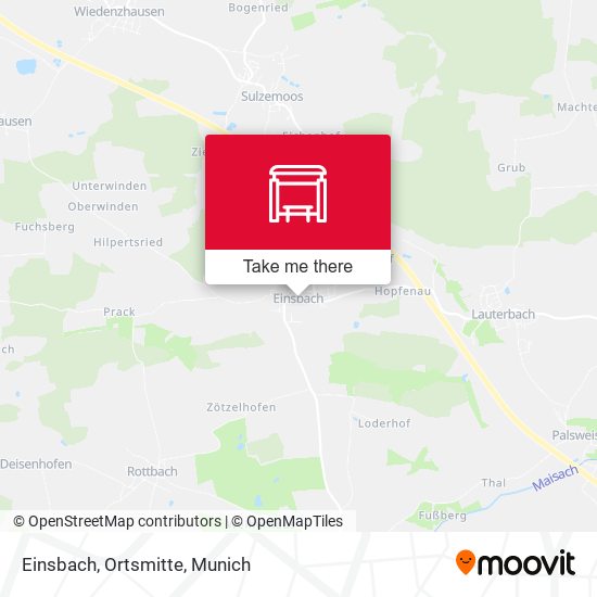 Карта Einsbach, Ortsmitte