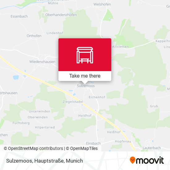 Sulzemoos, Hauptstraße map