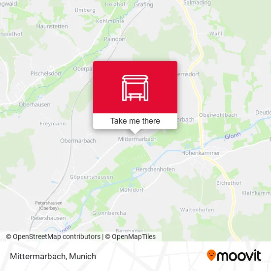 Карта Mittermarbach