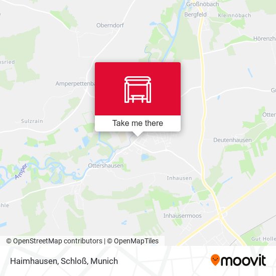 Haimhausen, Schloß map