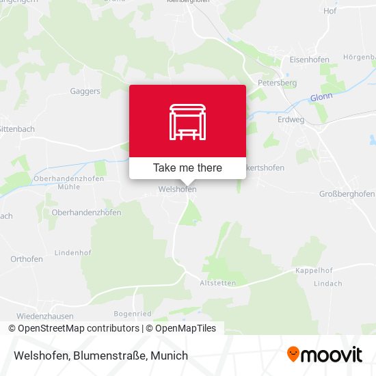 Welshofen, Blumenstraße map
