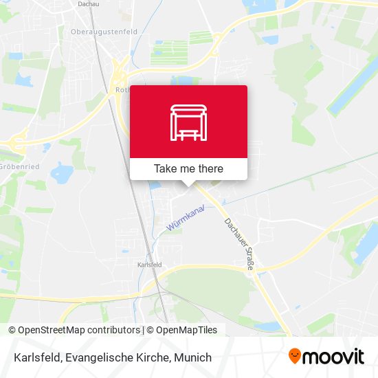 Karlsfeld, Evangelische Kirche map