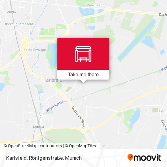 Karlsfeld, Röntgenstraße map