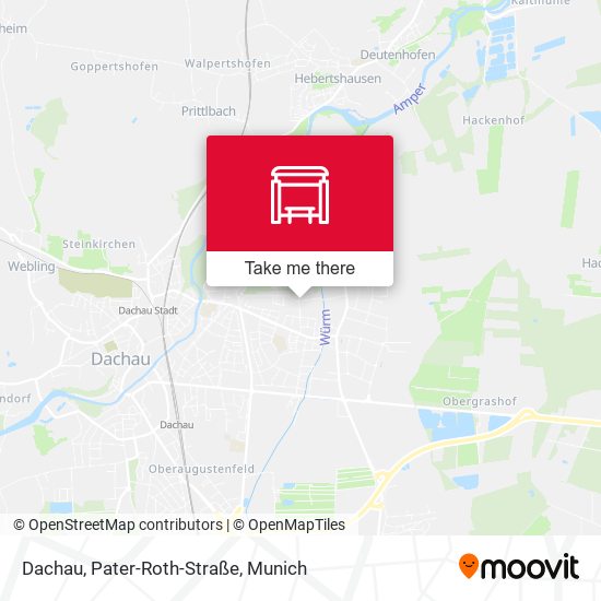 Dachau, Pater-Roth-Straße map