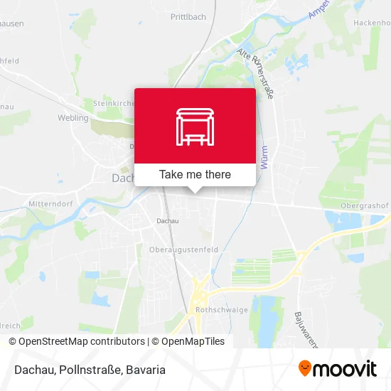 Карта Dachau, Pollnstraße