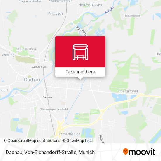 Dachau, Von-Eichendorff-Straße map