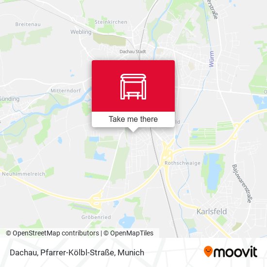 Dachau, Pfarrer-Kölbl-Straße map