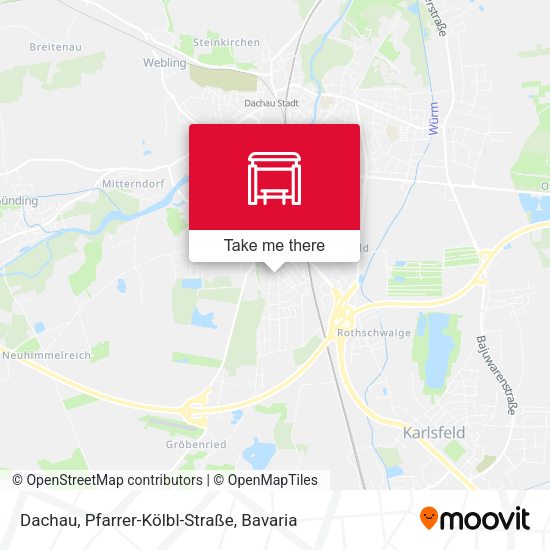 Dachau, Pfarrer-Kölbl-Straße map