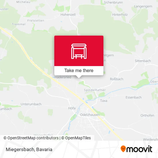 Карта Miegersbach