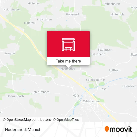 Карта Hadersried