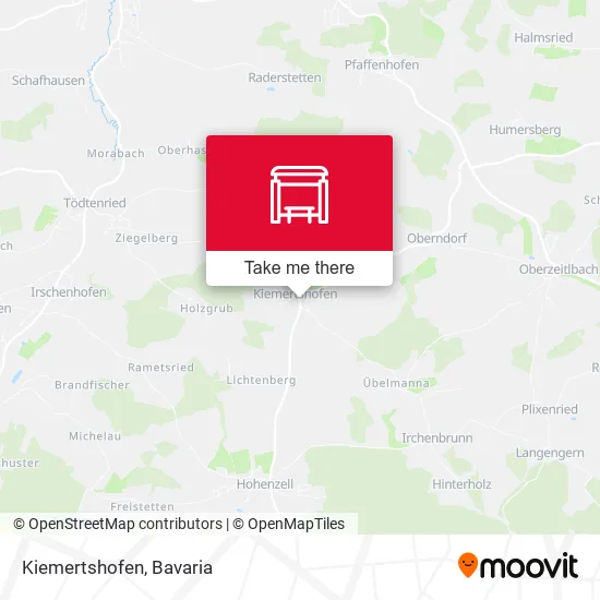 Карта Kiemertshofen