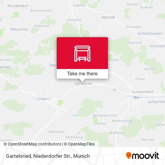 Gartelsried, Niederdorfer Str. map