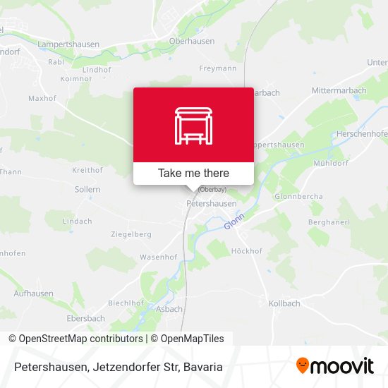 Petershausen, Jetzendorfer Str map