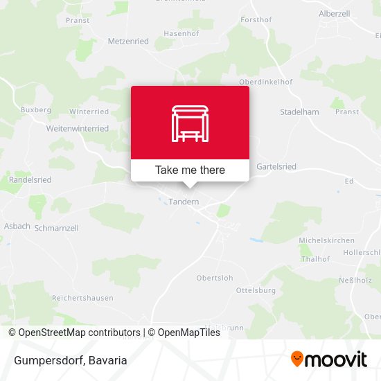 Gumpersdorf map