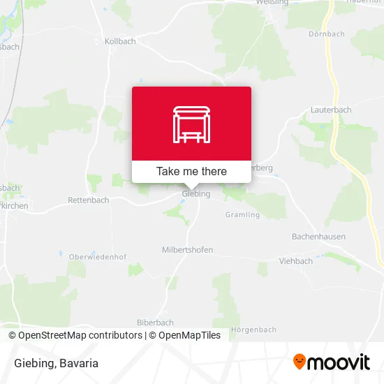 Карта Giebing