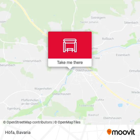 Карта Höfa