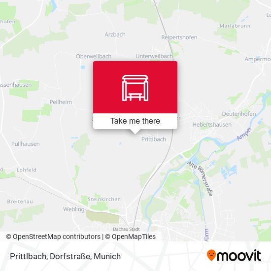 Prittlbach, Dorfstraße map