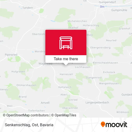Карта Senkenschlag, Ost