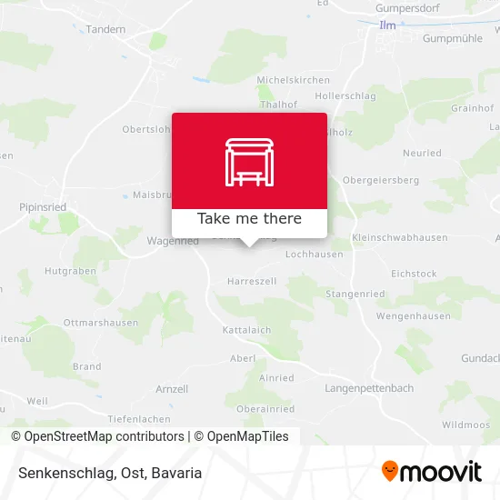 Карта Senkenschlag, Ost