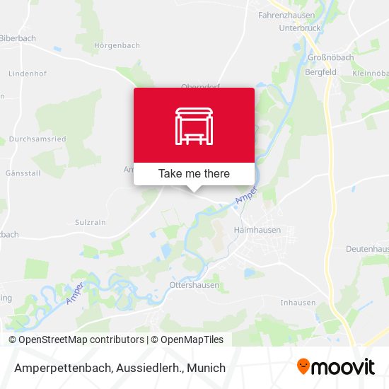 Amperpettenbach, Aussiedlerh. map