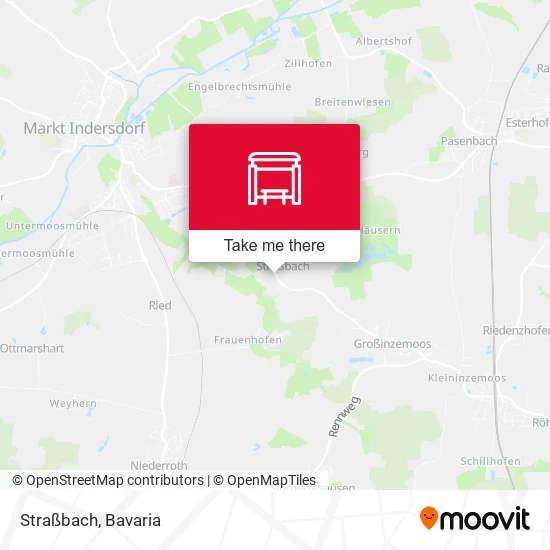 Карта Straßbach