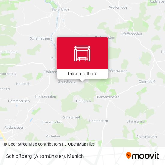 Schloßberg (Altomünster) map