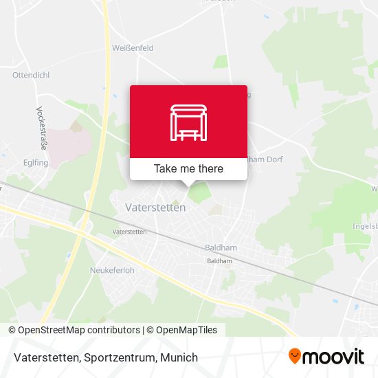 Vaterstetten, Sportzentrum map