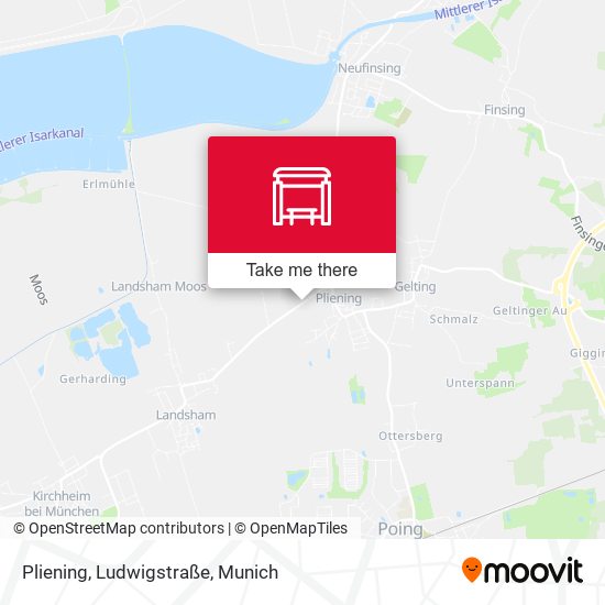 Pliening, Ludwigstraße map