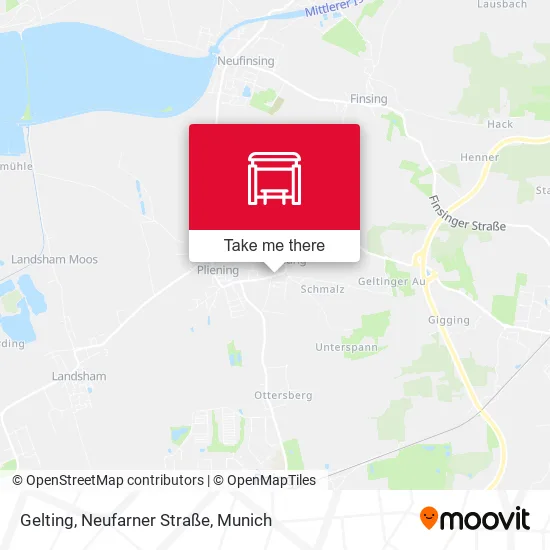 Карта Gelting, Neufarner Straße