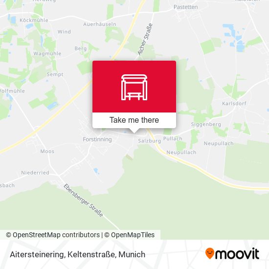 Aitersteinering, Keltenstraße map