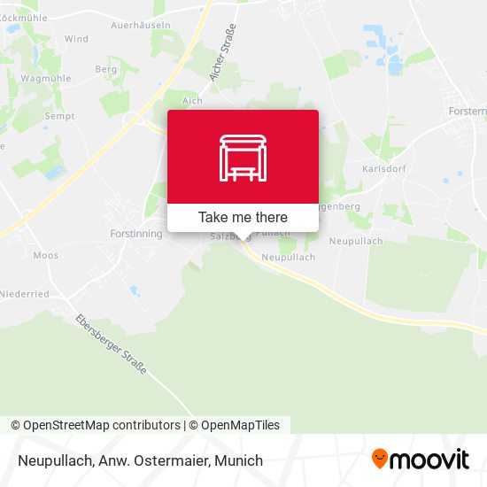 Neupullach, Anw. Ostermaier map