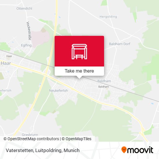 Vaterstetten, Luitpoldring map
