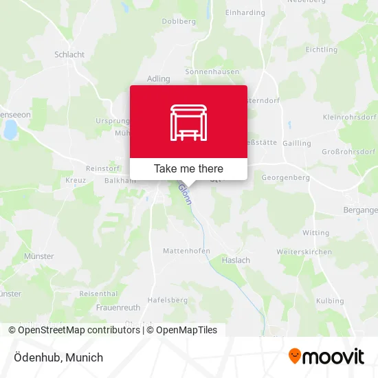 Карта Ödenhub