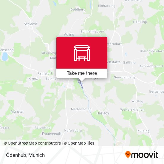 Карта Ödenhub