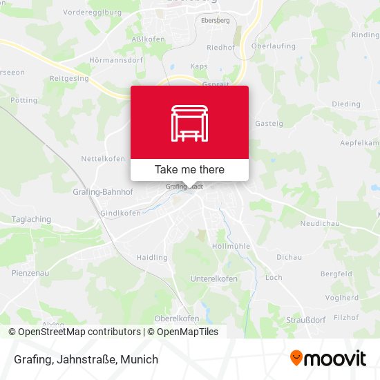 Grafing, Jahnstraße map