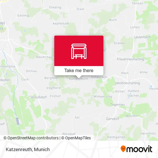 Карта Katzenreuth