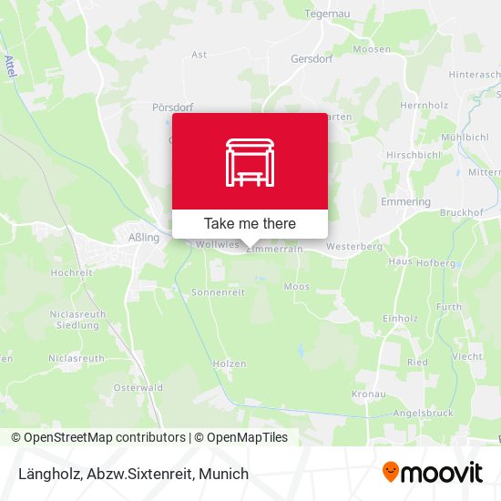 Längholz, Abzw.Sixtenreit map