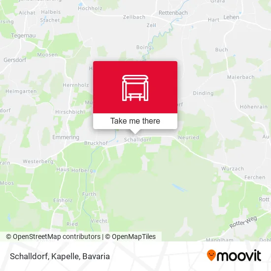 Карта Schalldorf, Kapelle