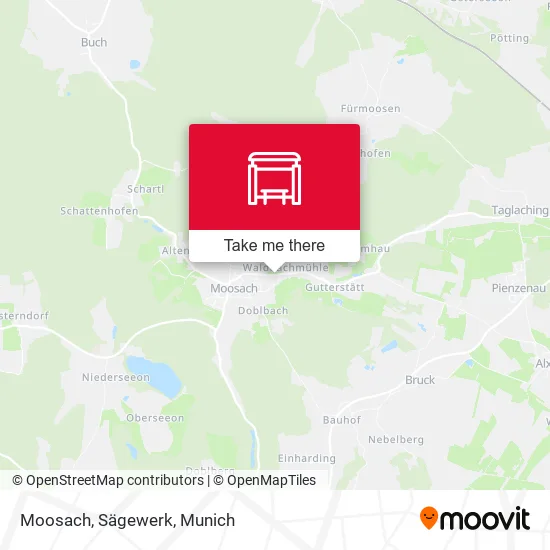 Карта Moosach, Sägewerk