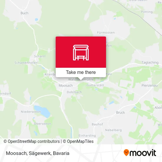 Карта Moosach, Sägewerk