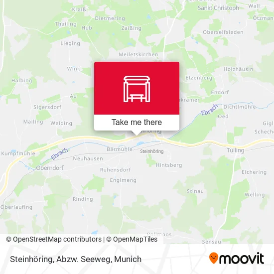 Карта Steinhöring, Abzw. Seeweg