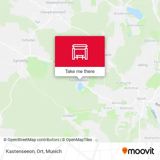 Карта Kastenseeon, Ort